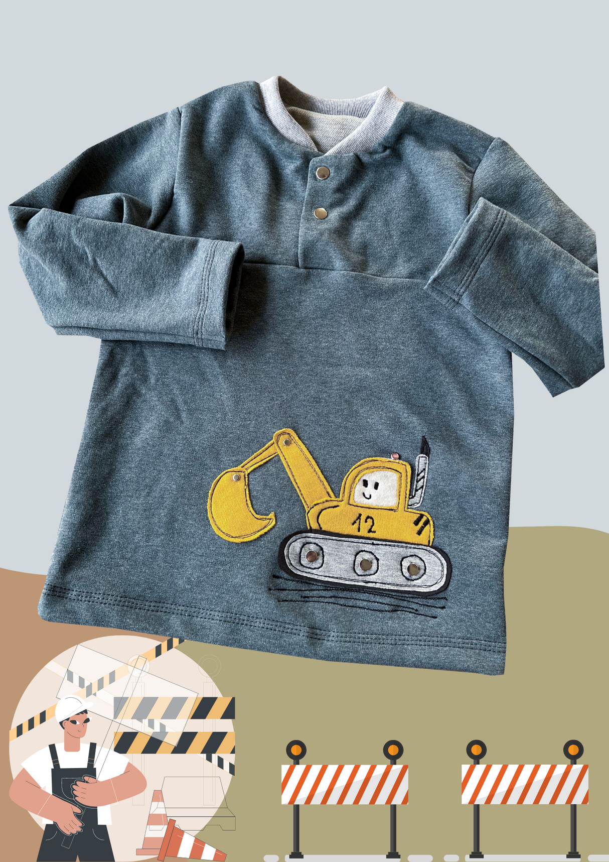 Anleitung-fuer-einen-Sweater-mit-Knopfleiste-Ebook