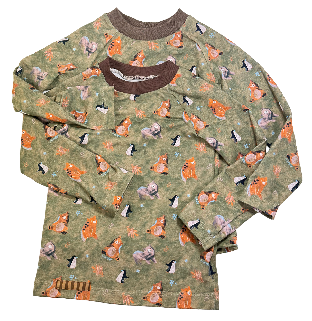 Raglanshirt, Klimperklein, Schnittmuster