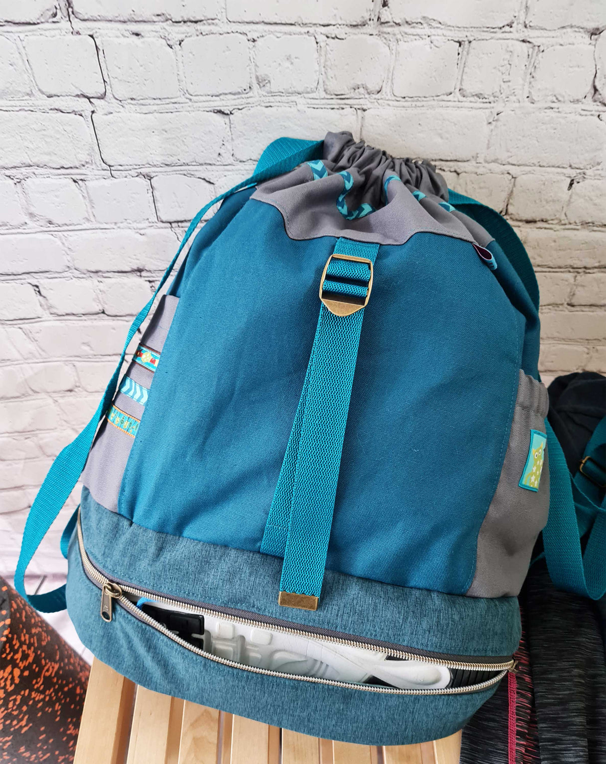 Alles gut verstaut im Sportrucksack farbenmix Ebook zum selber nähen