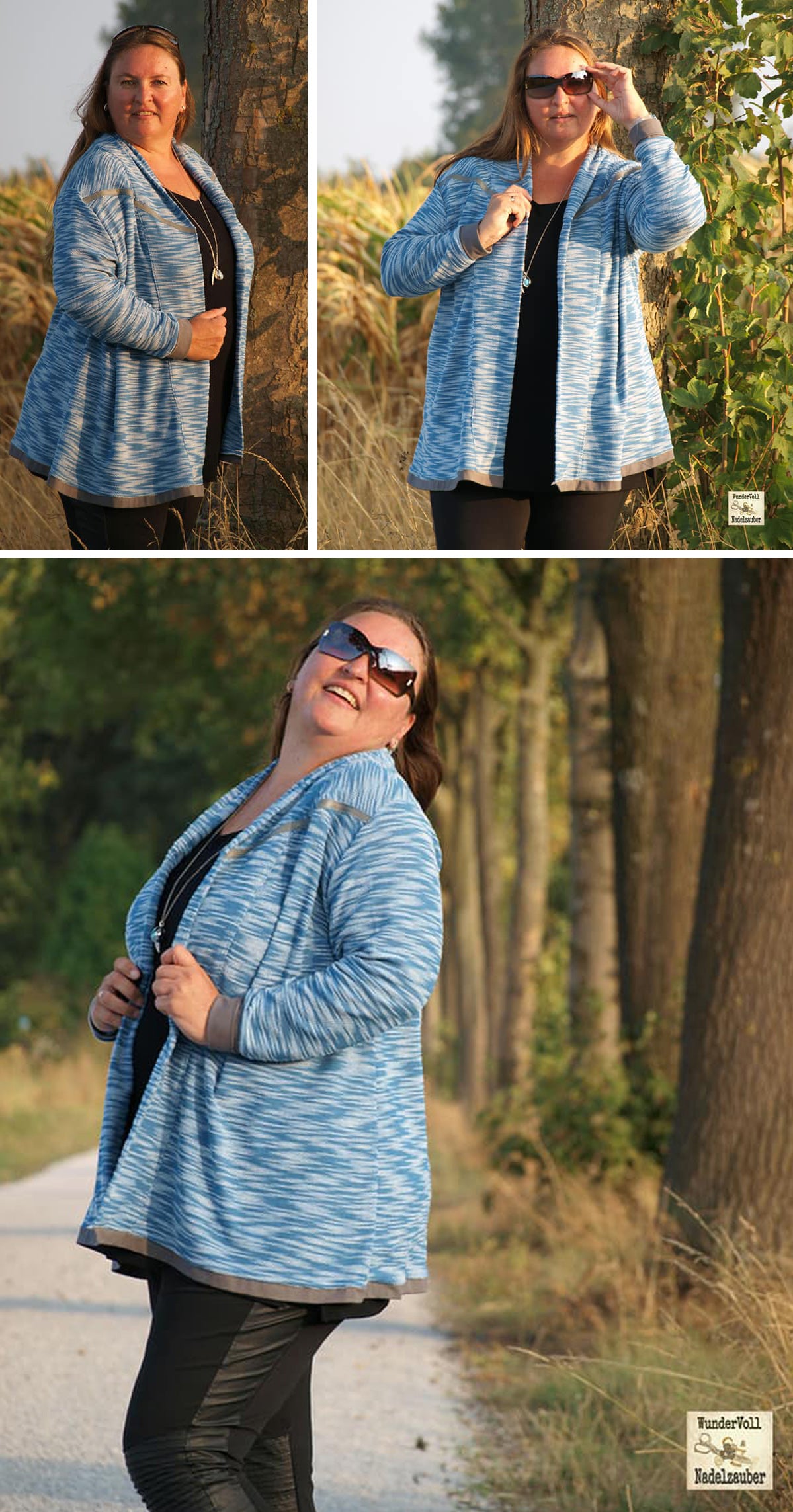 plus-size-strickjacke-naehen