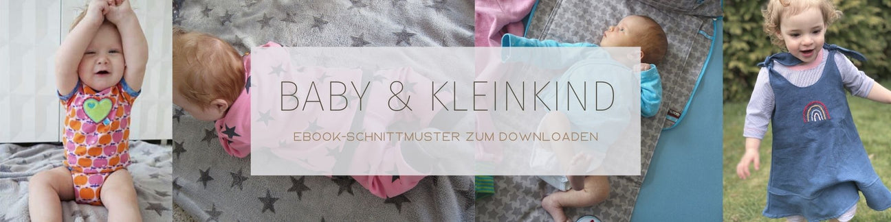 Schnittmuster für Baby und Kleinkind, für Anfänger- farbenmix