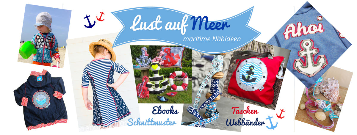 maritime Schnittmuster für Anfänger als Ebook von farbenmix 
