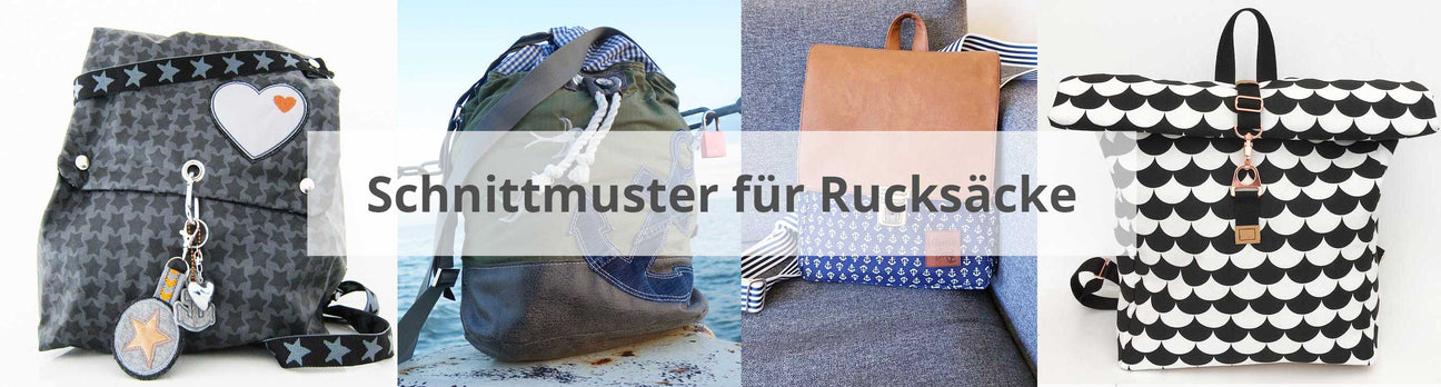 Rucksack/Crossbag nähen, DIY-Schnittmuster | farbenmix