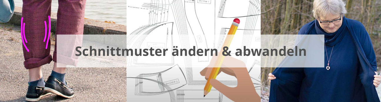 Anleitungen zum Abwandeln von Schnittmuster
