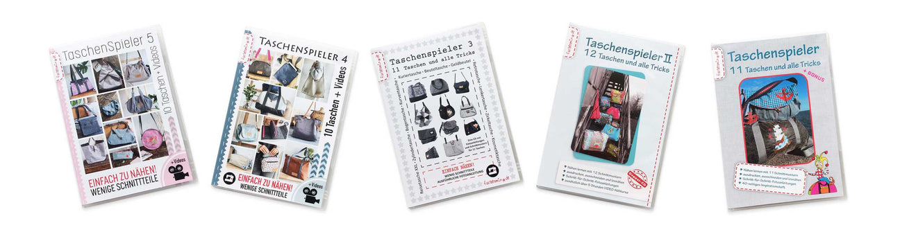 Taschenspieler: Taschen-Schnittmuster zum selber Nähen
