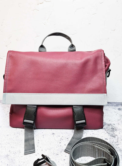 Satteltasche oder MessengerBag RadKurier als Fahrradtasche, Ebook von KlasseKleckse und farbenmix