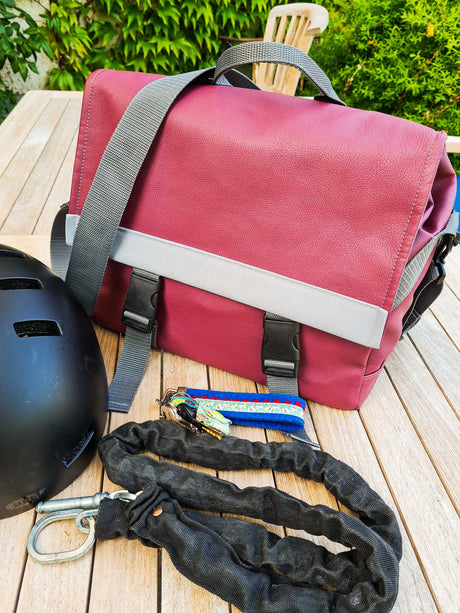MessengerBag RadKurier für eine Fahrradtasche als Ebook von farbenmix und KlasseKleckse