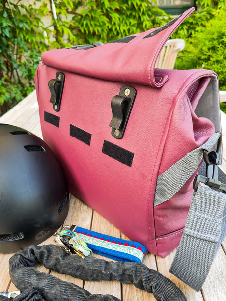 RadKurier-Ebook für Fahrradtaschen oder Satteltaschen von KlasseKleckse und farbenmix
