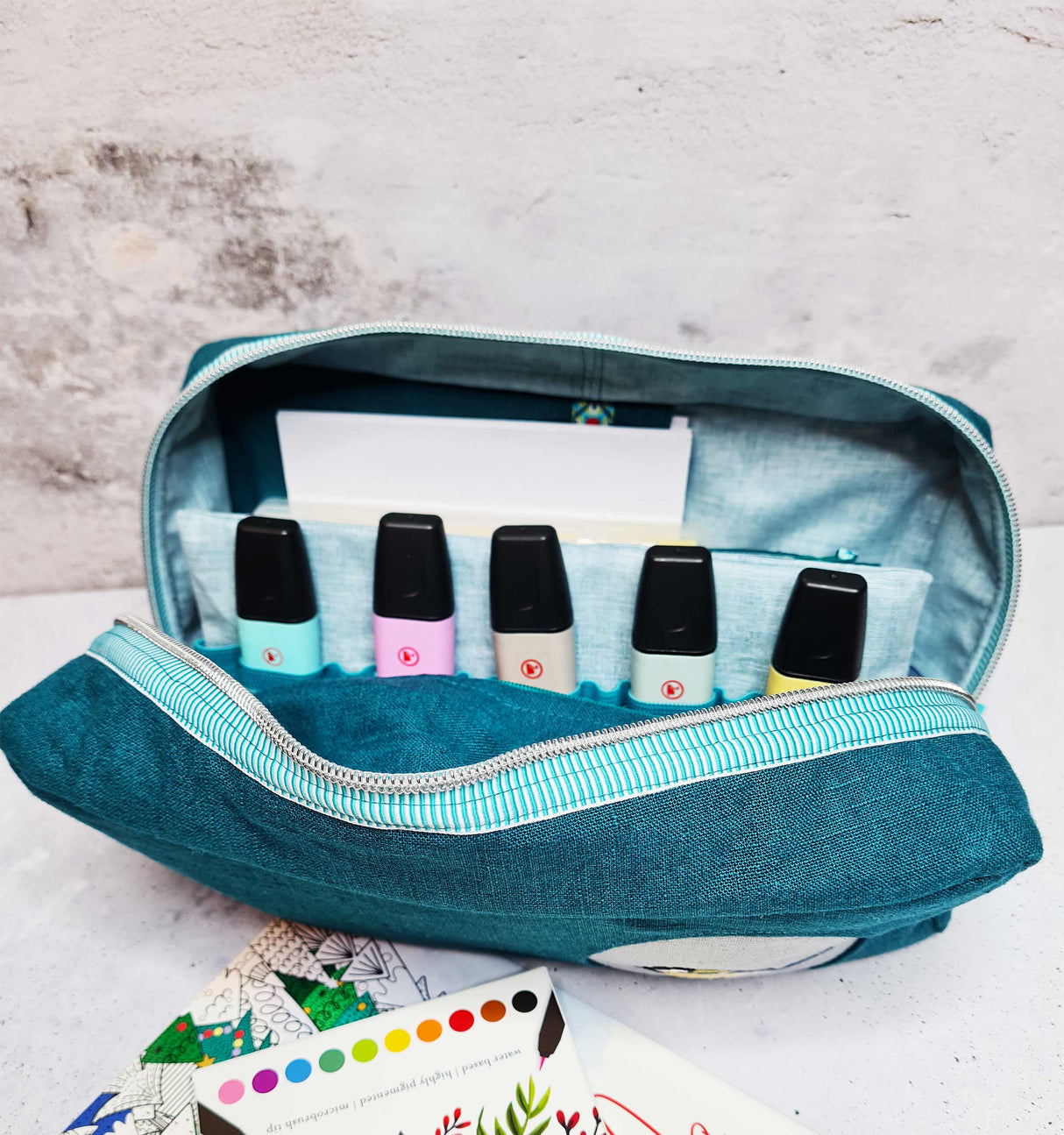 Pinsel, Farben, Inspiration - alles in einer Tasche, Ebookanleitung