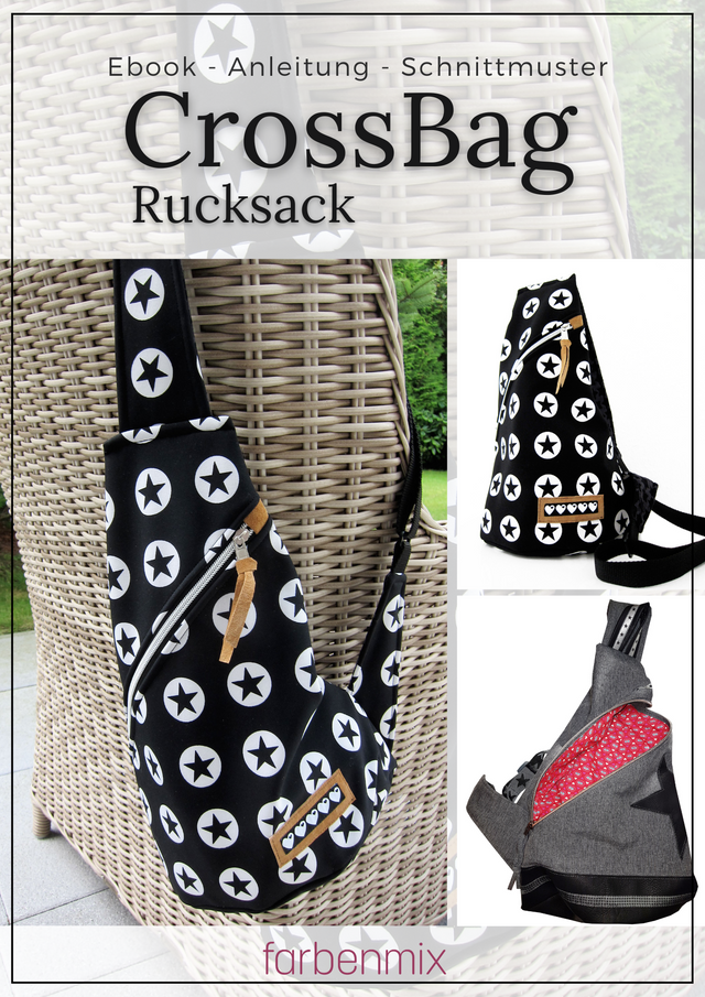 Crossbag-Rucksack-Ebook-Schnittmuster