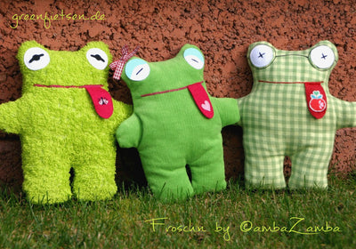 Stofftier Frosch, FREEbook