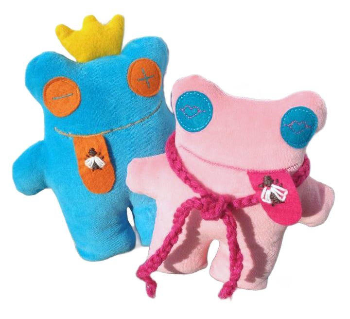 Stofftier Frosch, FREEbook