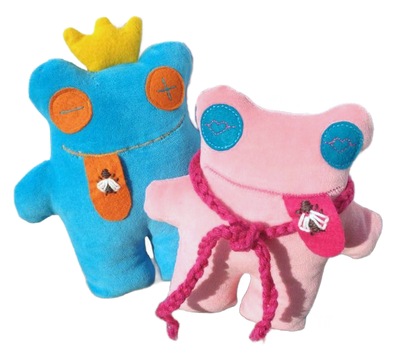 Stofftier Frosch, FREEbook