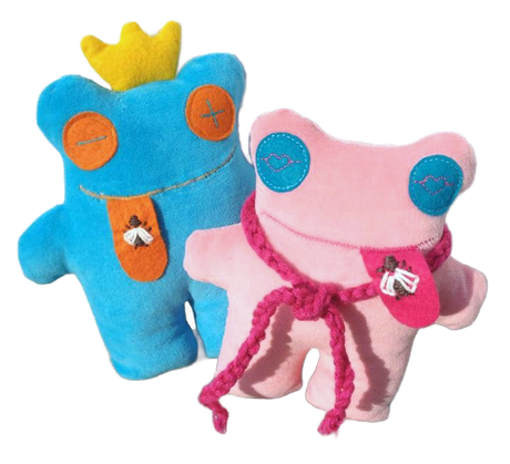 Stofftier Frosch, FREEbook