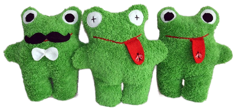 Stofftier Frosch, FREEbook
