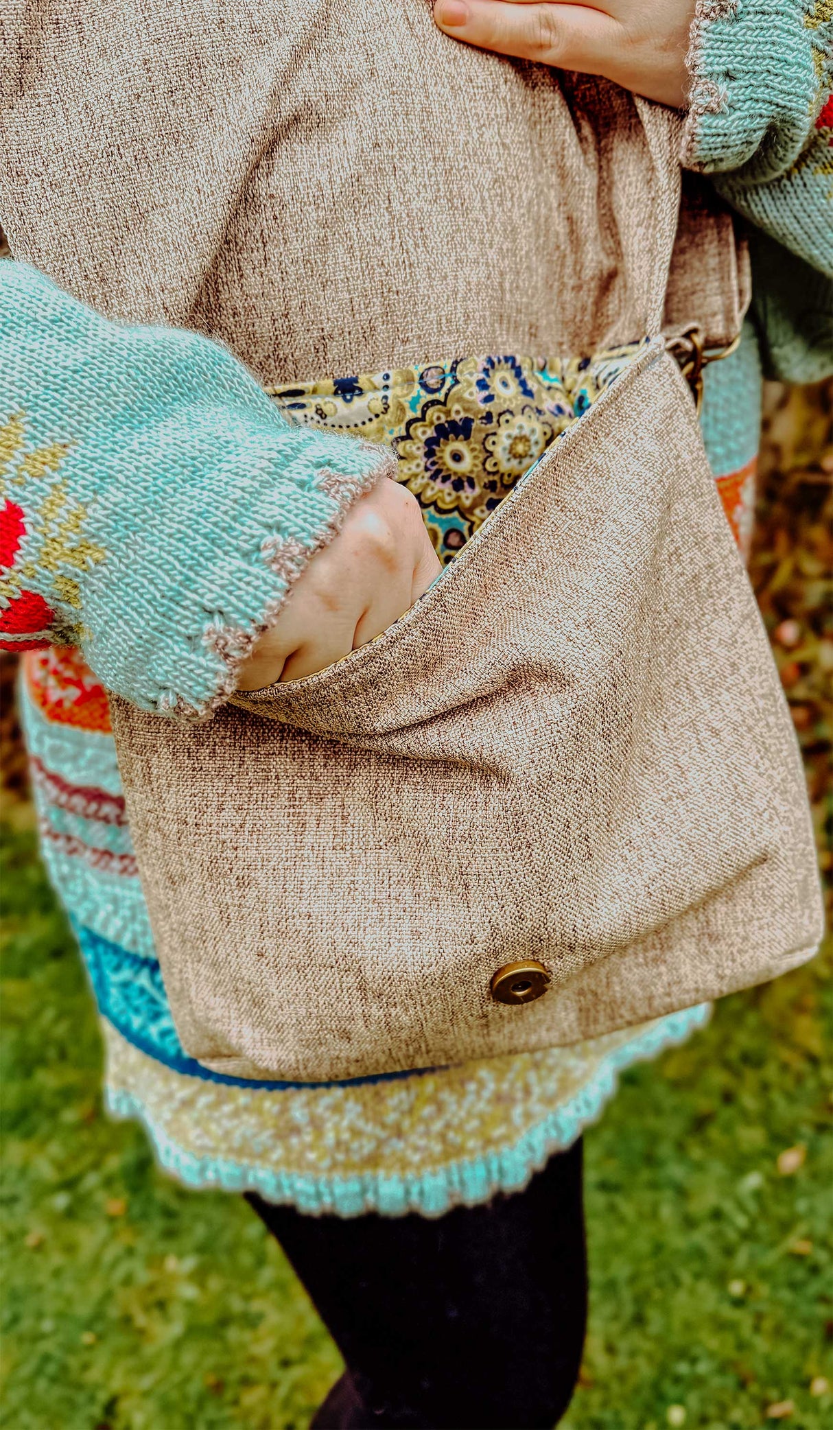 Raumwunder Blubb, Februar-Tasche von farbenmix