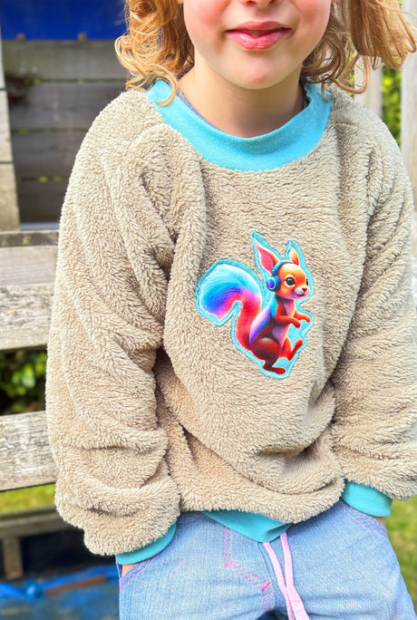 YORIK, Oversize Kapuzensweater, Schnittmuster