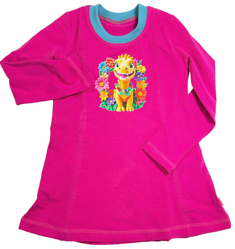 CLEMENTINE, Tunikashirt, Schnittmuster