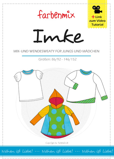 Papierschnitt-Imke-Farbenmix
