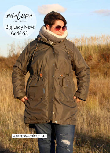 Big Lady Neve, Damenparka, miaLuna Schnittmuster