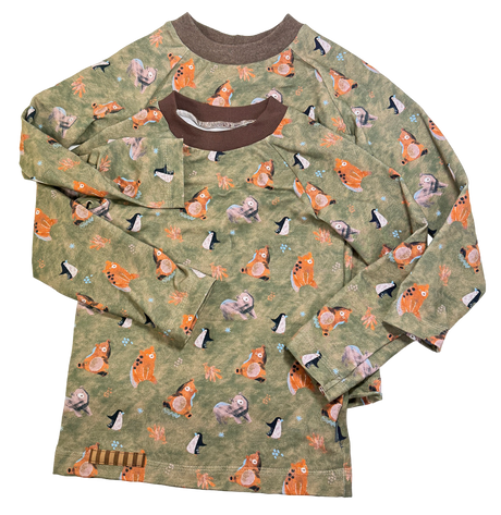 Raglanshirt, Klimperklein, Schnittmuster