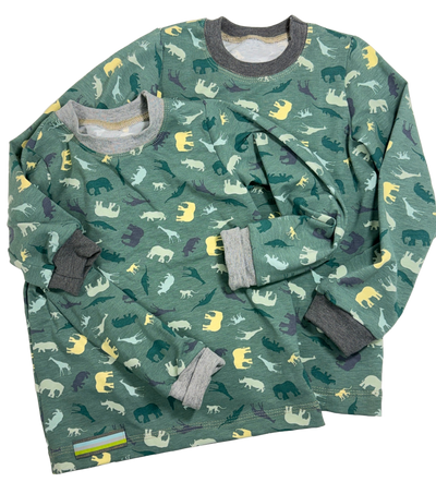 Raglanshirt, Klimperklein, Schnittmuster