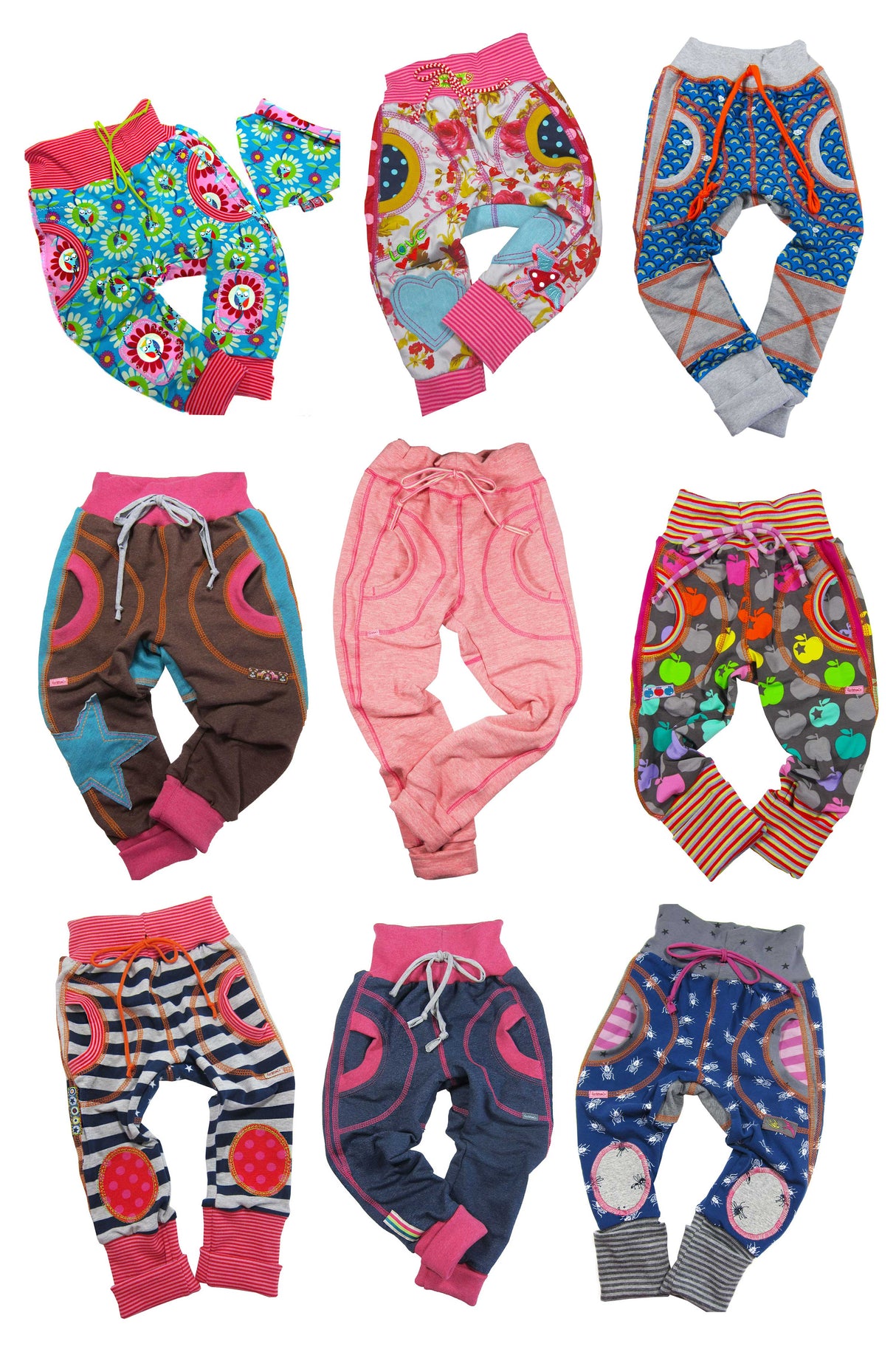 Schnittmuster-Hose-DONNA-Jerseymix-farbenmix-collage