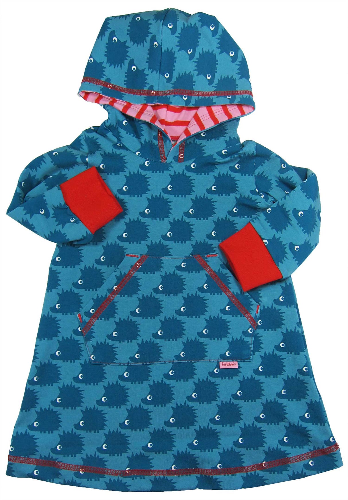 Schnittmuster-kapuzenkleid-klimperklein-farbenmix-de