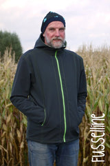 Softshelljacke-Herren-Schnittmuster