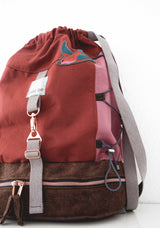 Praktischer Rucksack mit Nassfach farbenmix Ebook zum Nähen