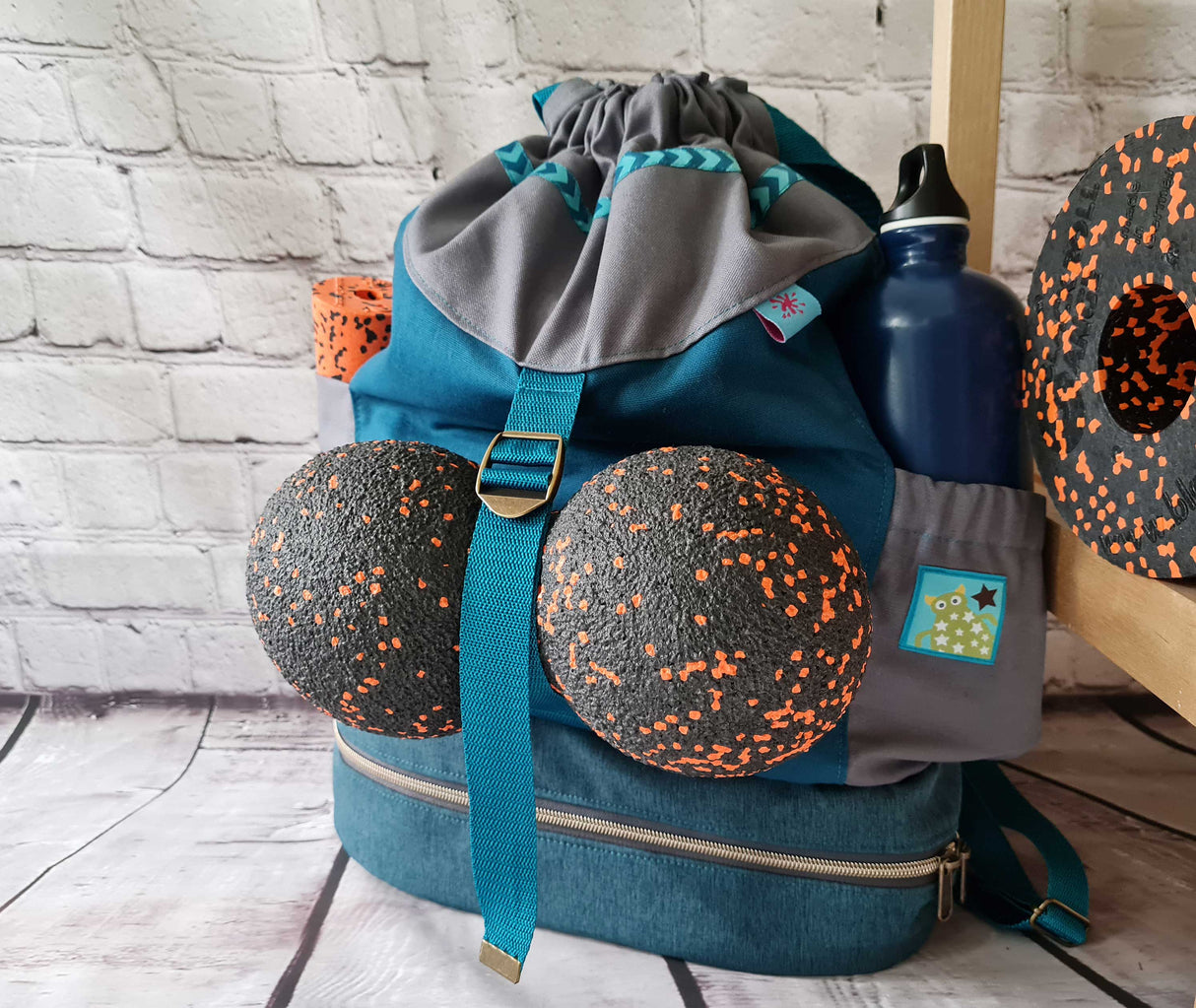 Sportrucksack mit viel Stauraum farbenmix Ebook zum selber nähen