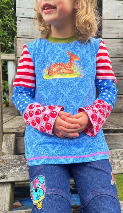 ANTONIA, Kombi-Shirt, Schnittmuster