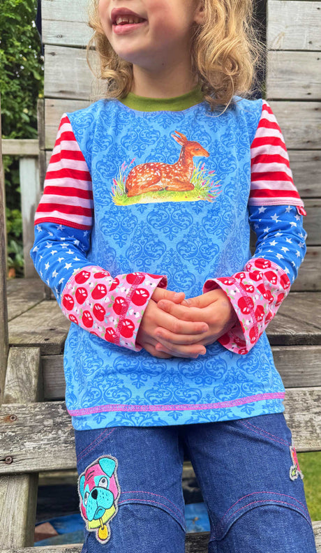 ANTONIA, Kombi-Shirt, Schnittmuster