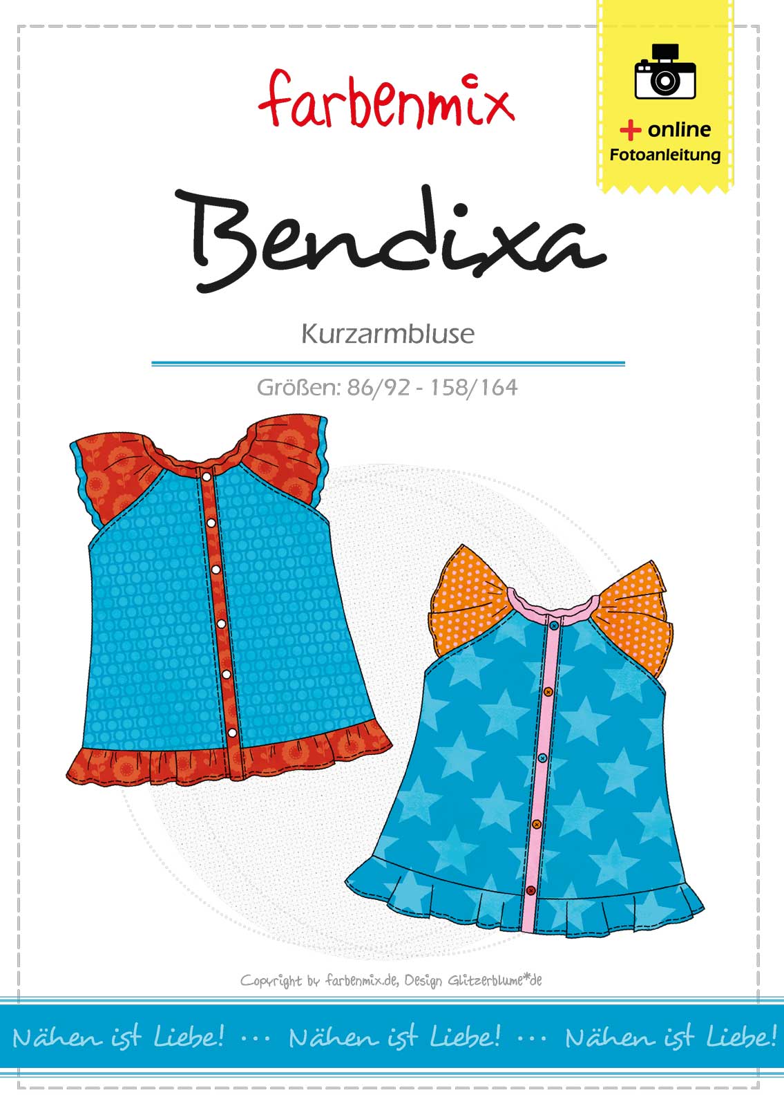 bendixa-schnittmuster-sommerbluse-farbenmix