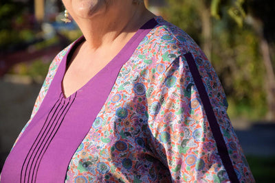bluse-v-ausschnitt