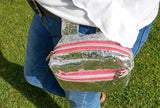 guerteltasche-silber-kunstleder