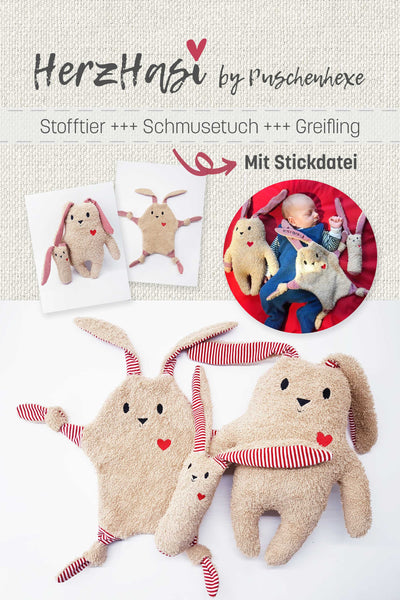herzhasi-schmusetuch-greifling-stofftier-schnittmuster