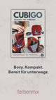 CubiGo, Umhängetasche im modernen Boxdesign, Kreativ-Ebook