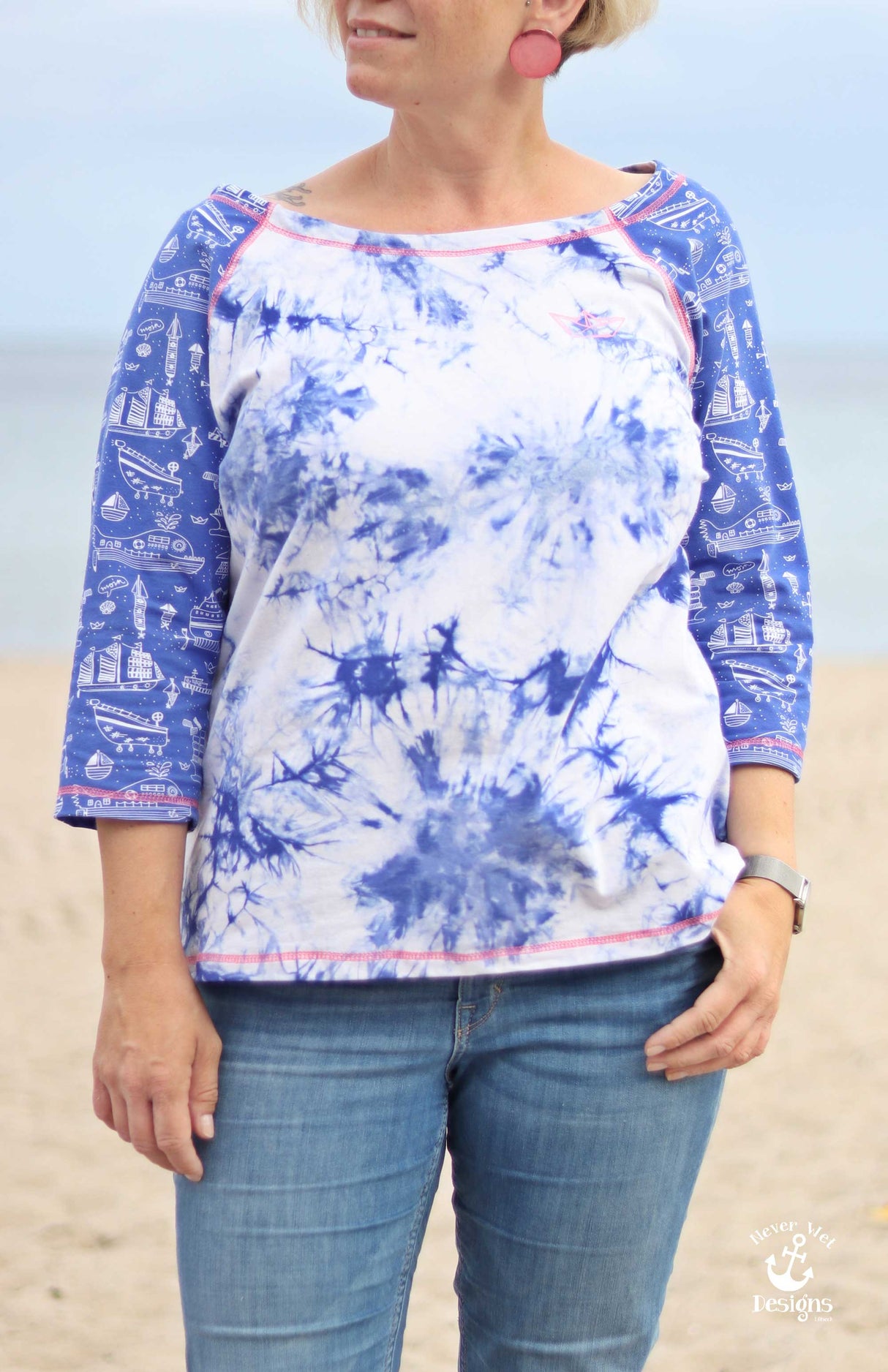schnittmuster-damenshirt-lady-mary-batikshirt