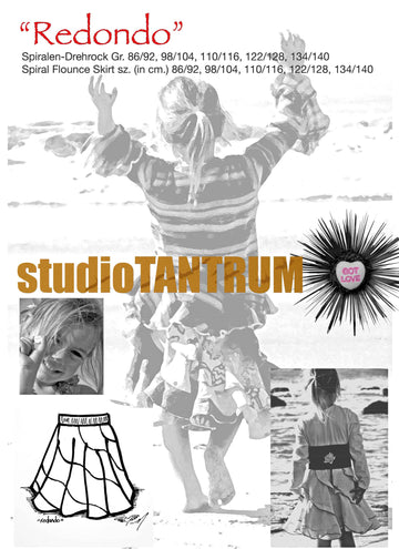REDONDO, Drehrock, Schnittmuster-Ebook