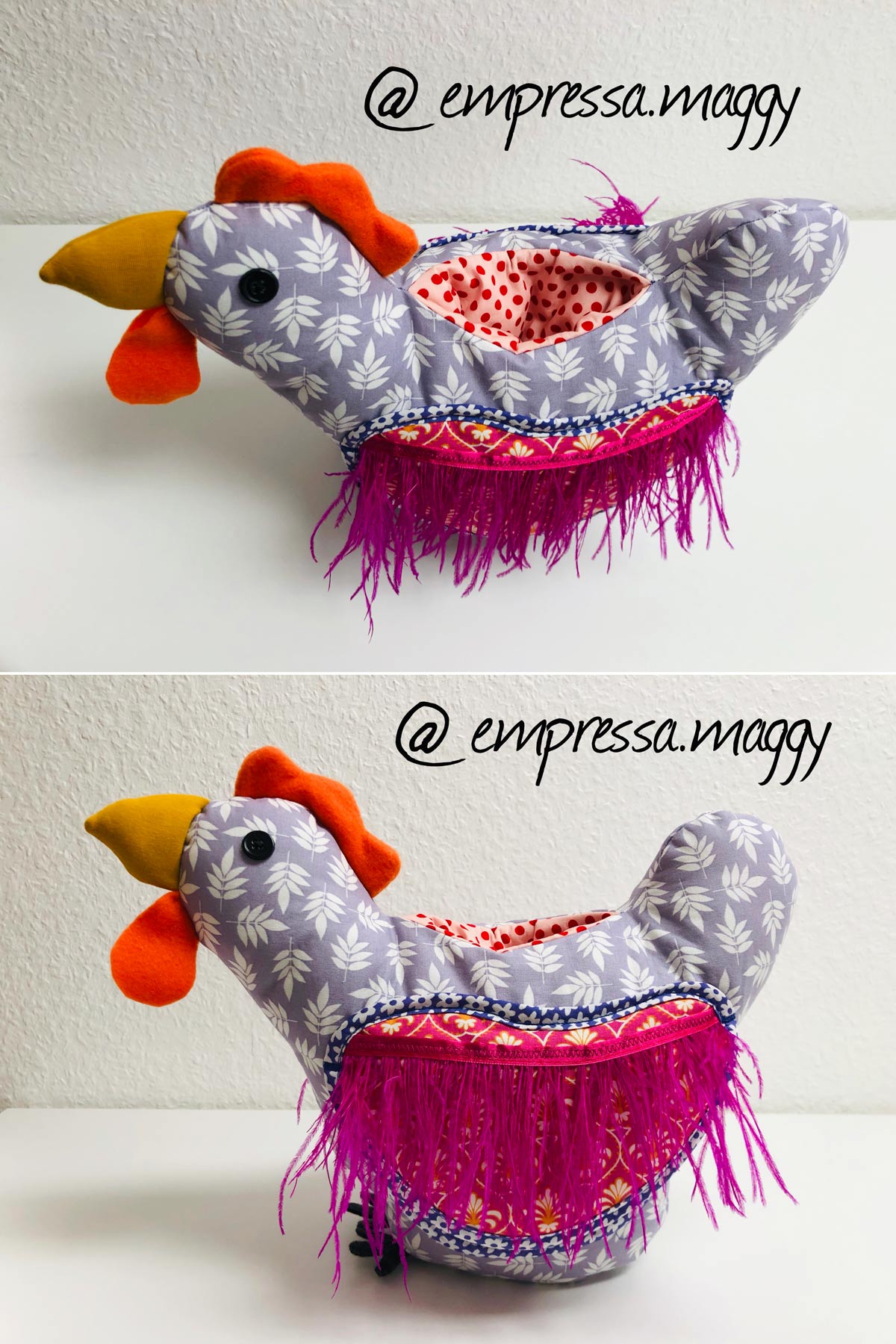 stoffhuhn-osterdeko